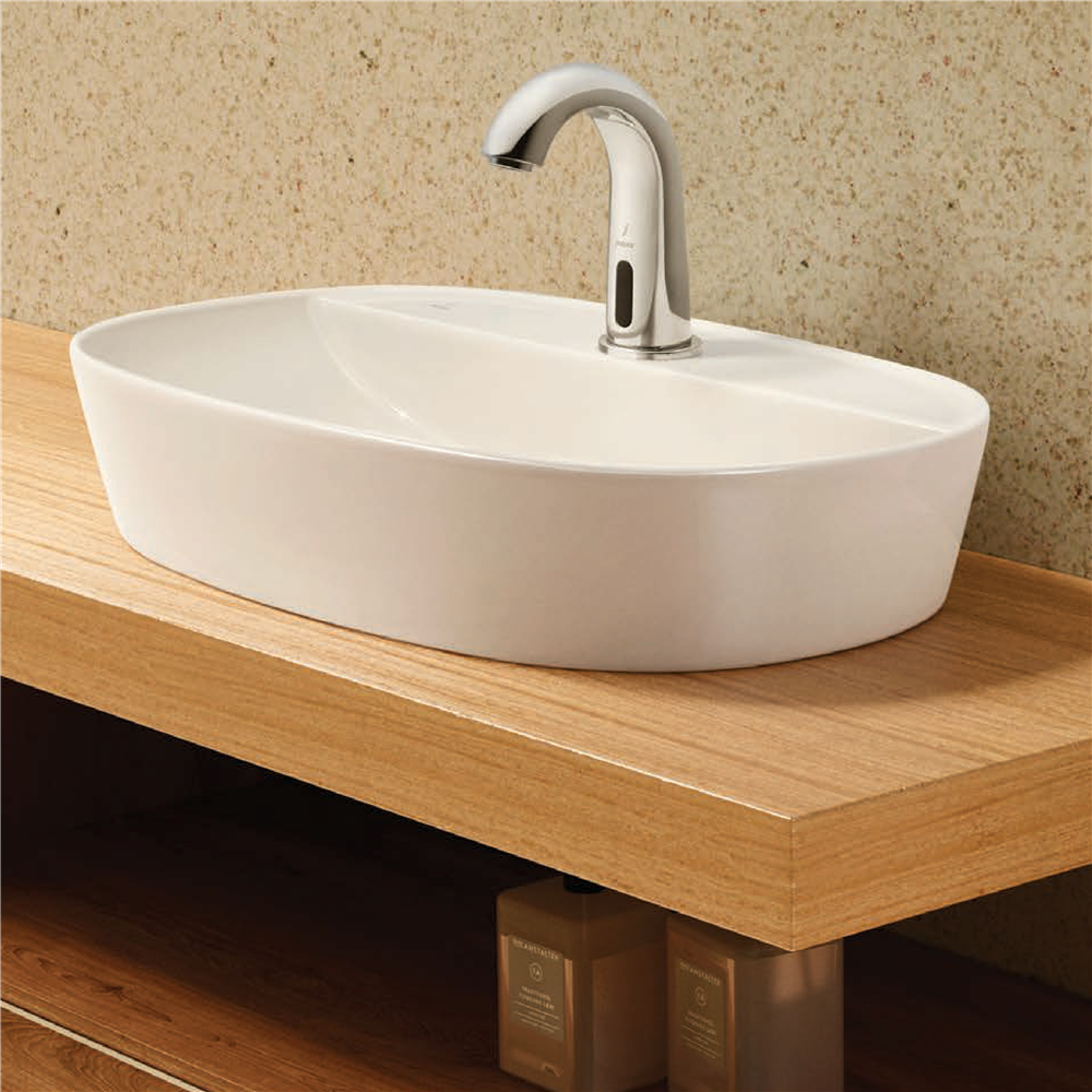 Vessel Sink on a Stylish Modern Bathroom Vanity